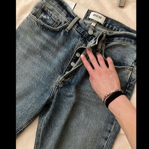 AGOLDE Riley High Rise